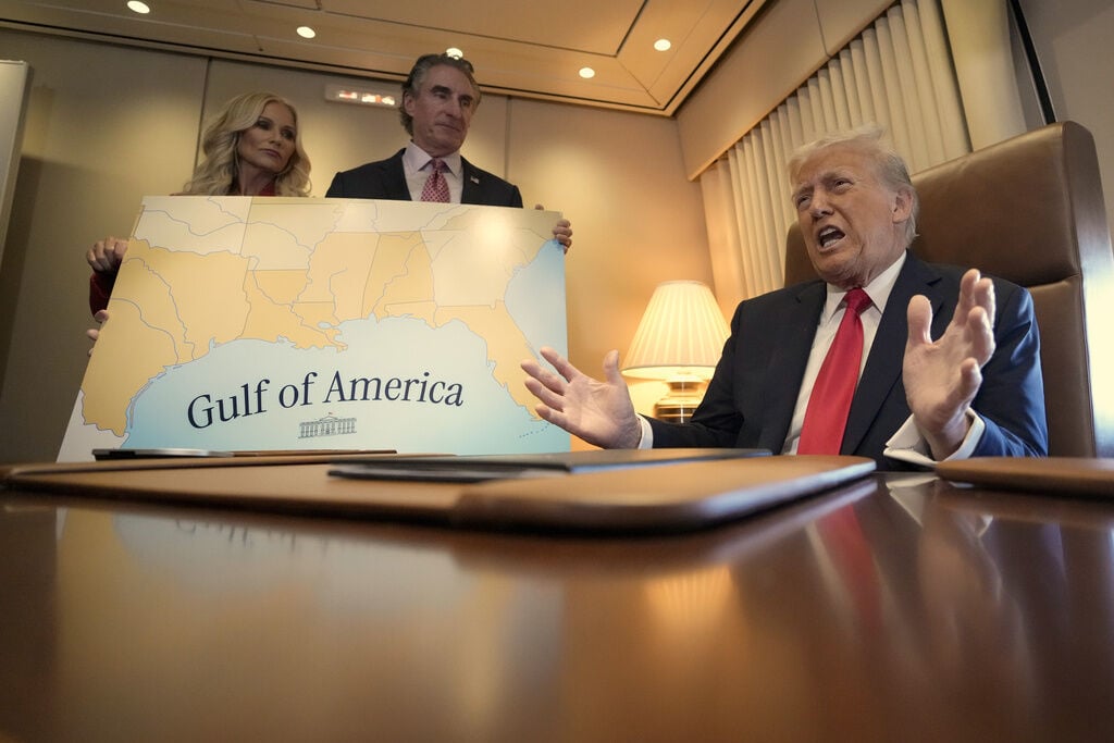 House follows Trump’s lead with a vote to change the Gulf of Mexico to ...