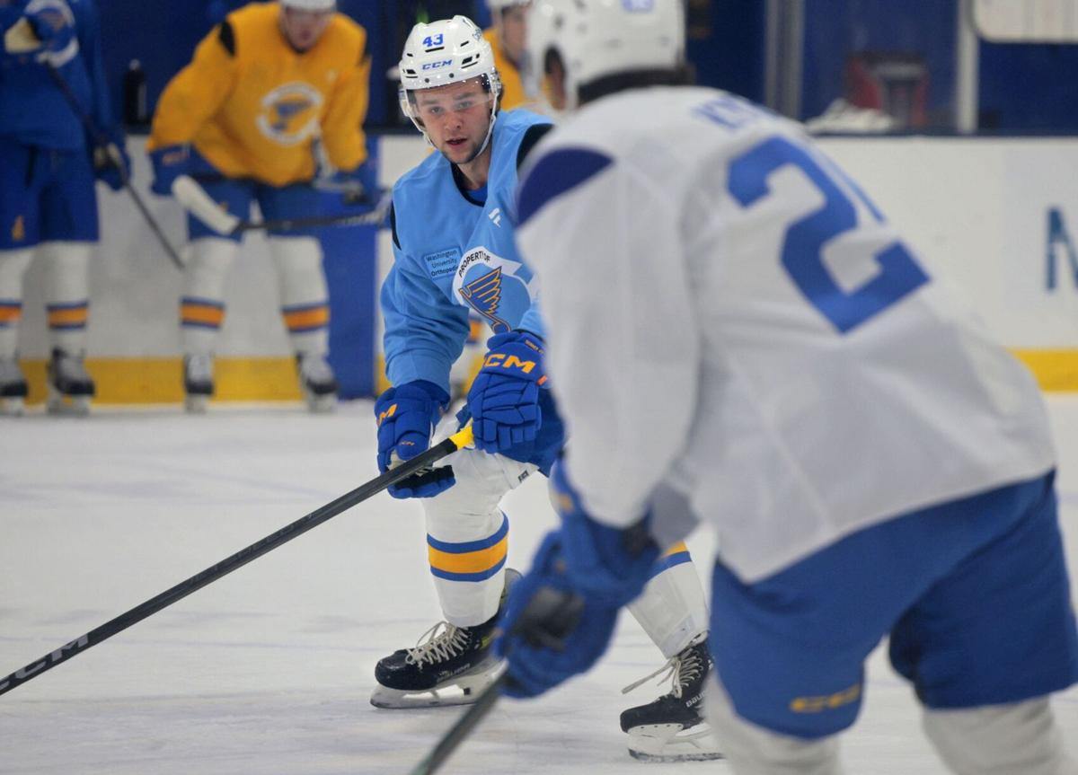 Blues open training camp with new and returning faces