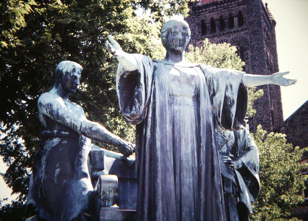 Statue at University of Illinois