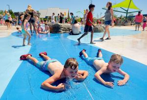 Kinetic Park’s new splash play area opens