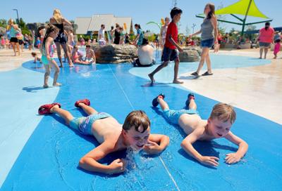 Kinetic Park’s new splash play area opens