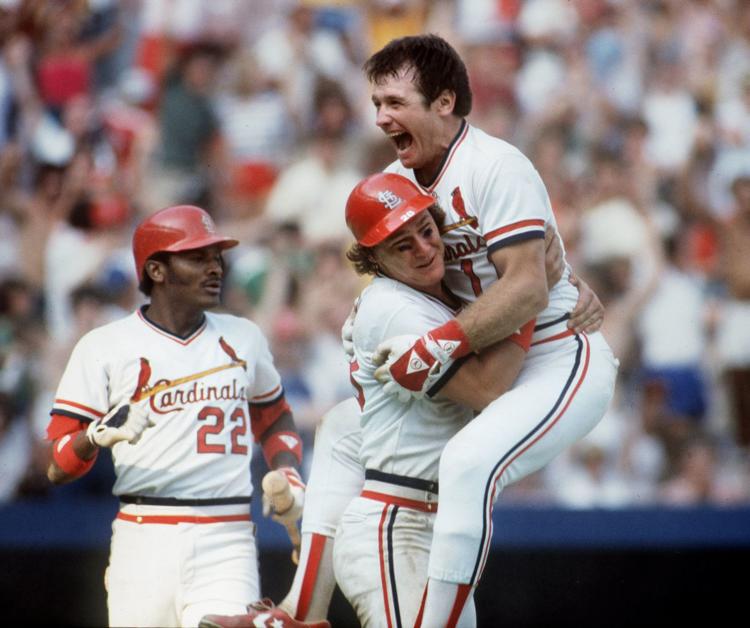 The night it rained seat cushions at Busch Stadium