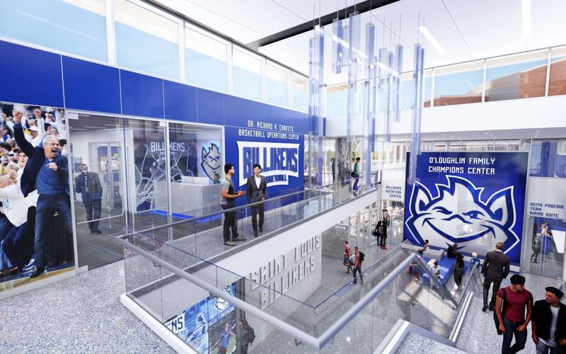 Construction starts on locker room facility at SLU's soccer stadium