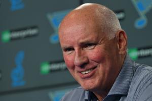 St. Louis Blues press conference