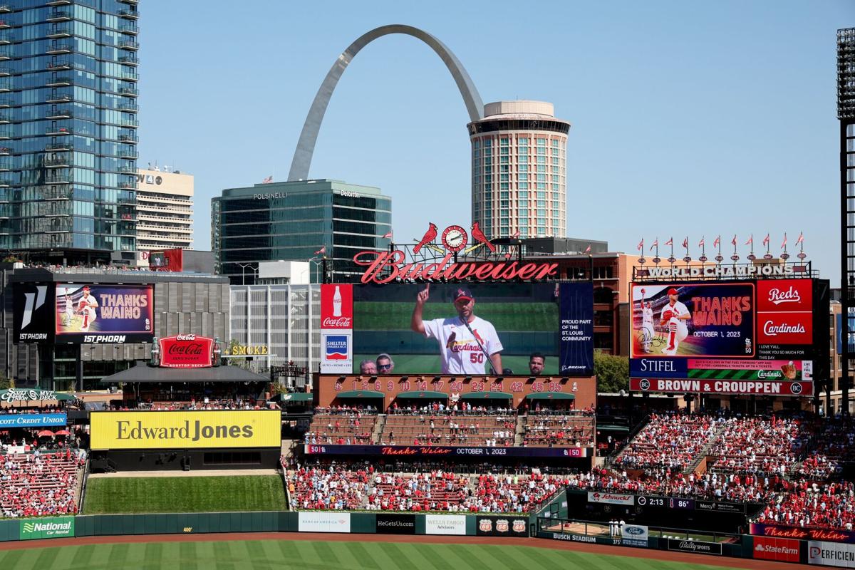 Hochman: St. Louis is Adam Wainwright's. Adam Wainwright is St. Louis'. A  look at his farewell day.