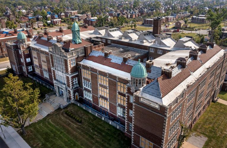 Soldan High School tornado damage