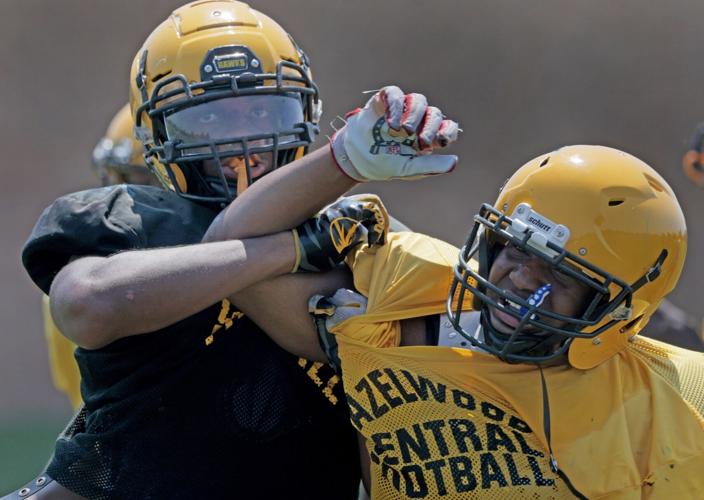 Hazelwood Central offensive tackle Brandon Mason