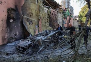 UKRAINE-CRISIS/ATTACK-KYIV