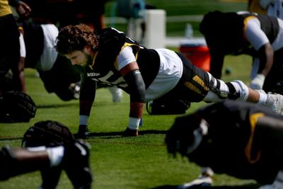 Mizzou football holds first practice