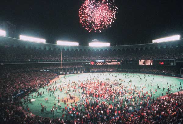 1982 St. Louis Cardinals Vintage record / LP - Celebration - Busch Beer  SEALED