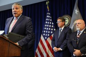 Operation Patriot Shiled press conference with United States Attorneys and United States Marshals