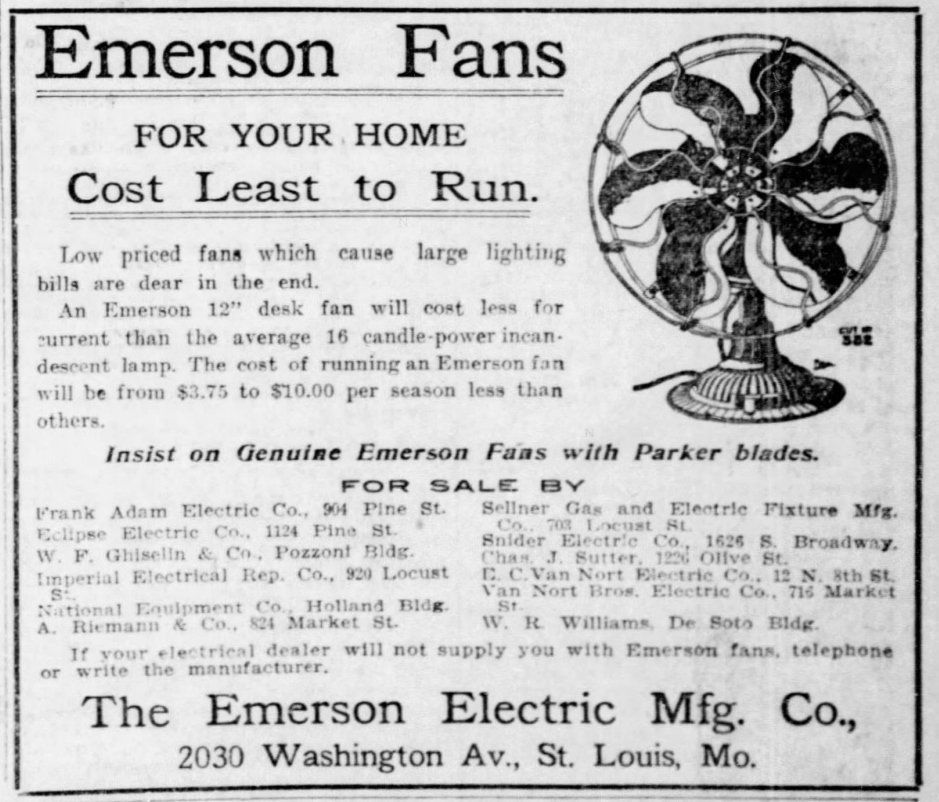 Emerson Fan Sale Is Break With The Past Made With An Eye On The