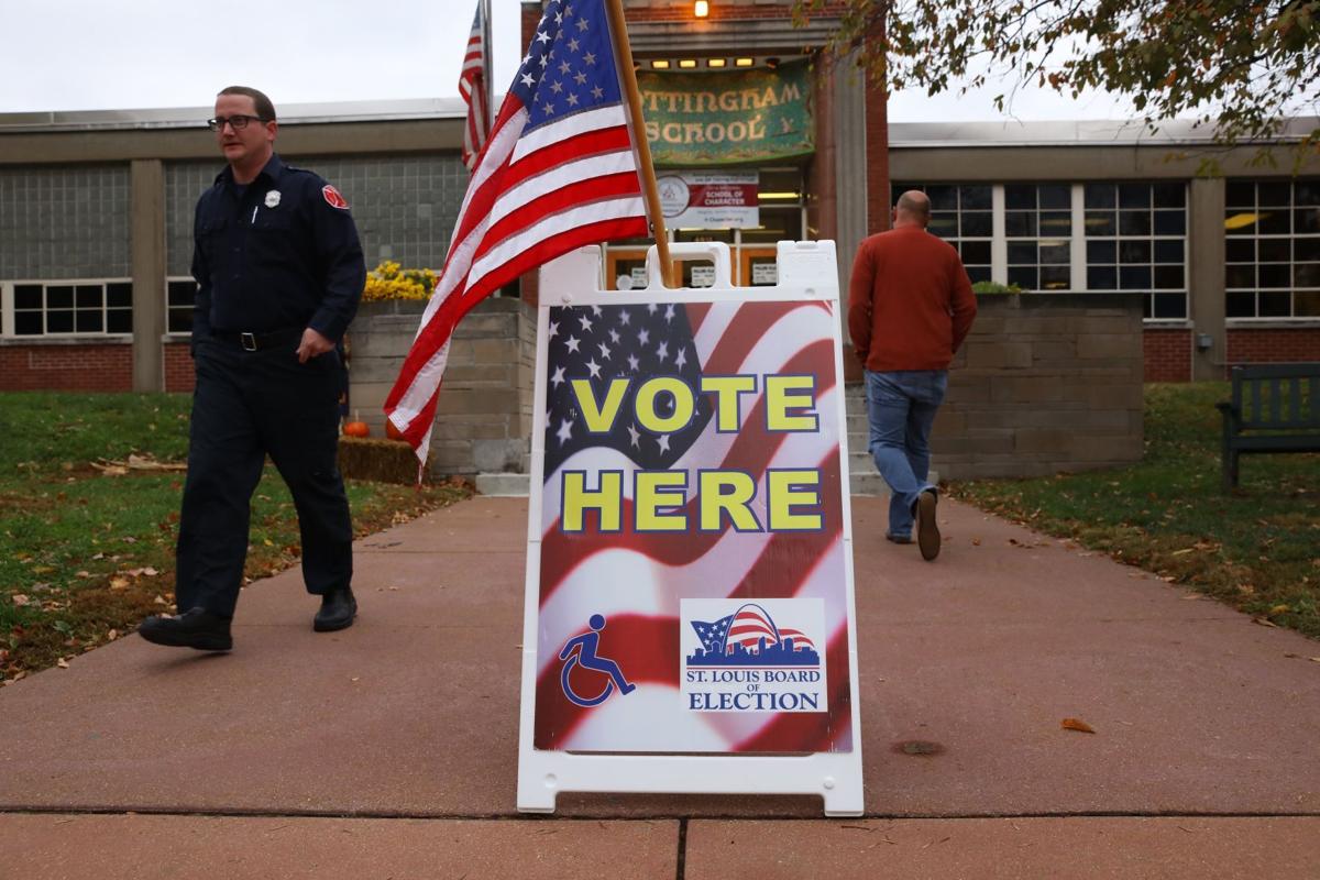 Voters go to the polls at Nottingham School