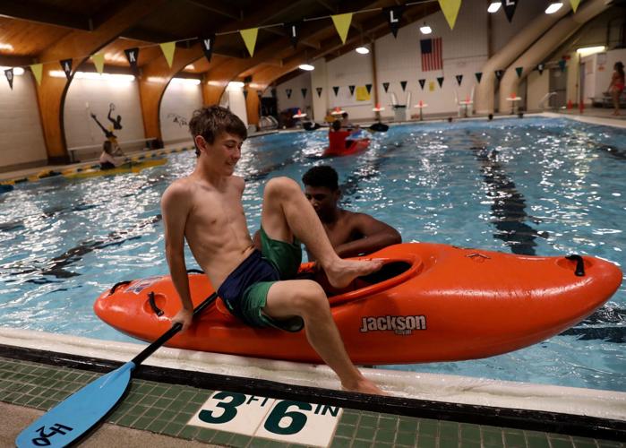 Mehlville students learn kayaking in Adventure and Outdoor Pursuits elective