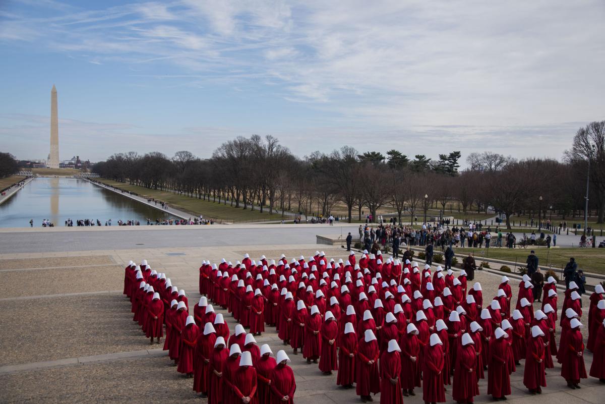 The absurdity and dread of witnessing 'The Handmaid's Tale' filming in