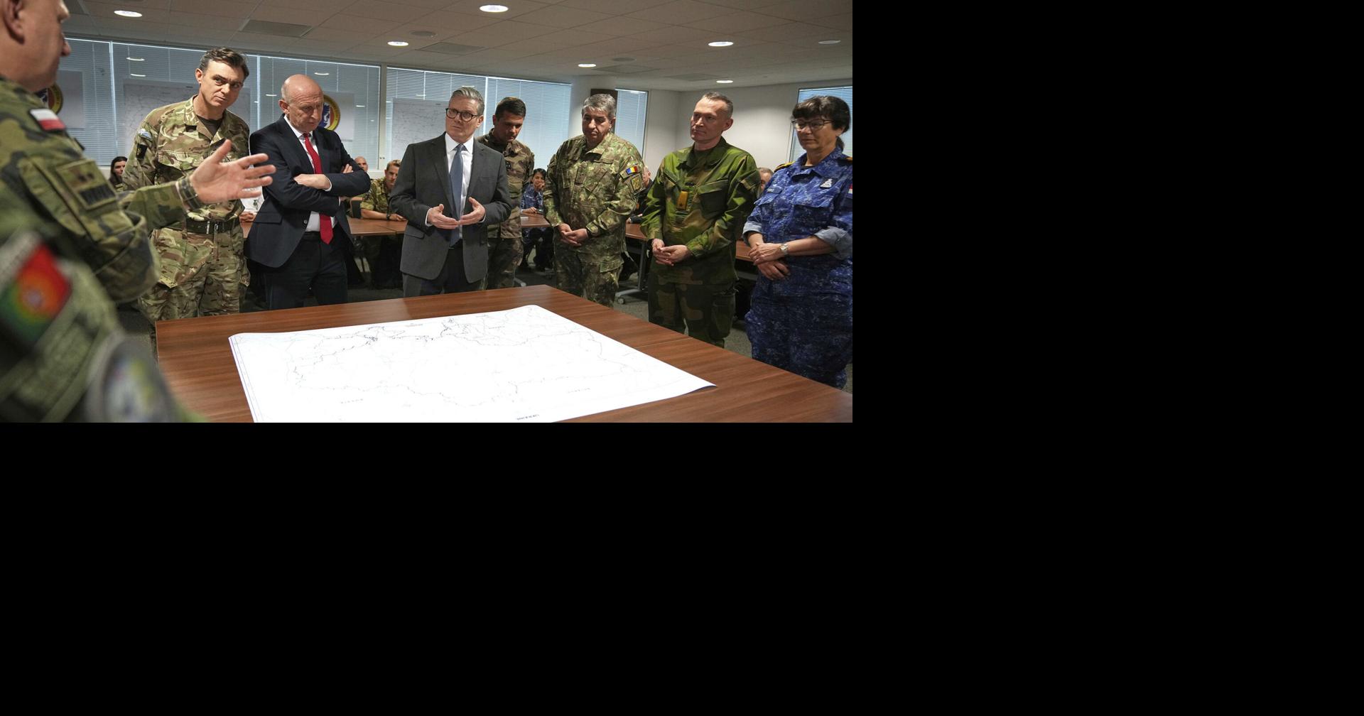 Military leaders discuss Ukraine peacekeeping force as partial ceasefire plans worked out