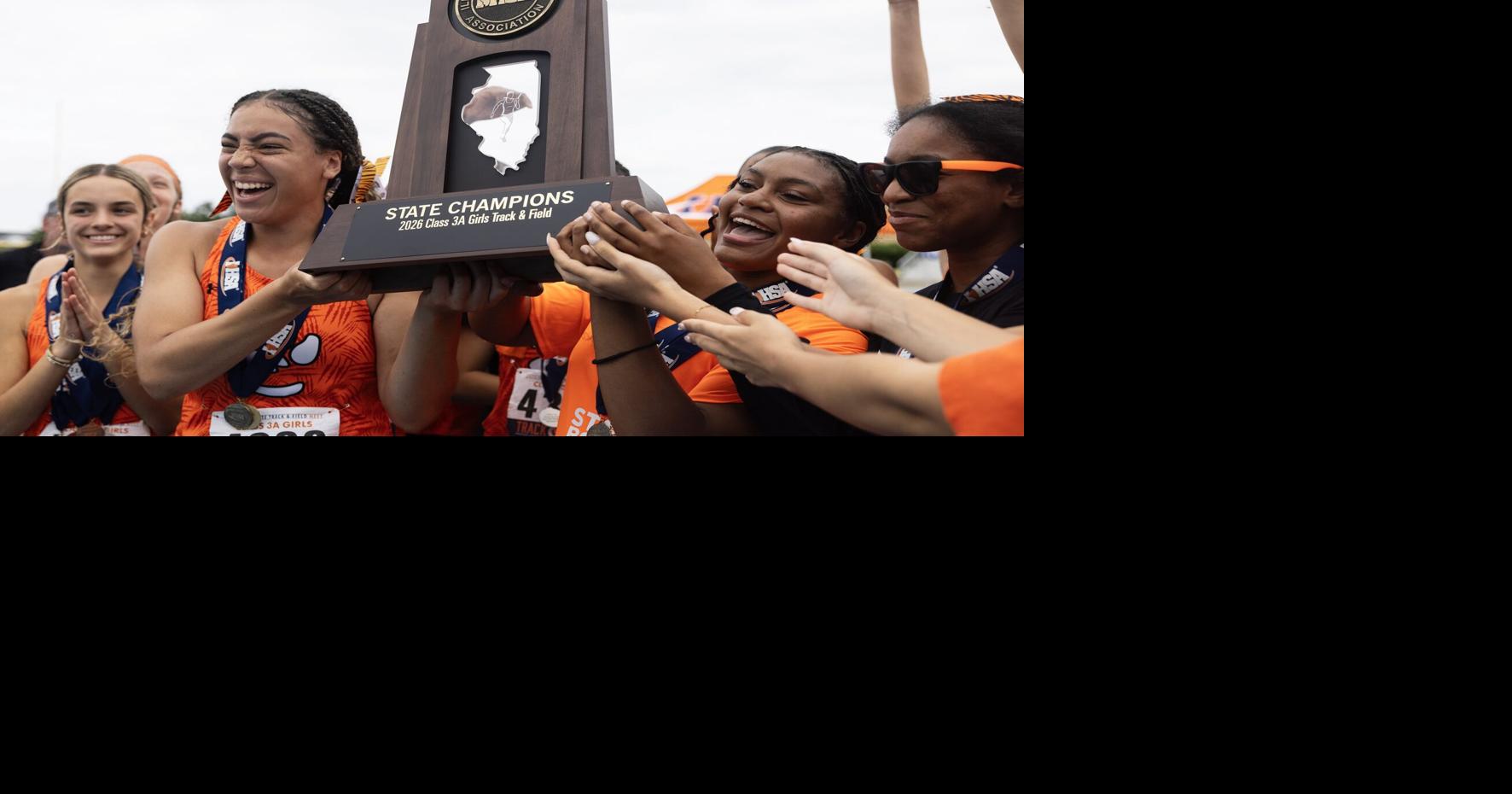 Edwardsville wins 3 individual events with PRs, shares Class 3A team state ...