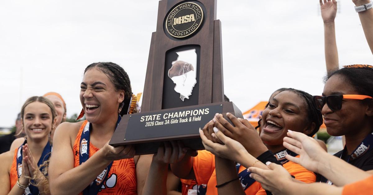Edwardsville wins 3 individual events with PRs, shares Class 3A team state ...