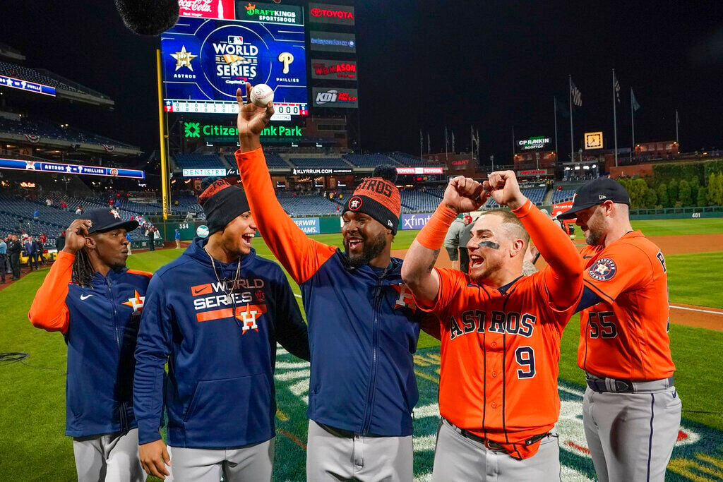 Cristian Javier leads Astros to World Series history with combined  no-hitter – Latino Sports