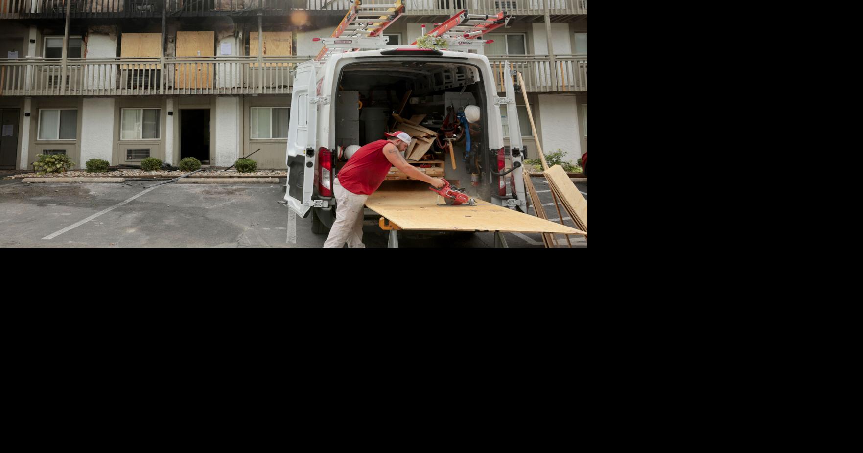 Apartment fire in Maplewood injures one resident, displaces two dozen more