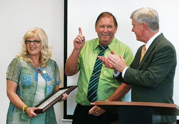 Photo: Homeless advocate honored in Lake Saint Louis