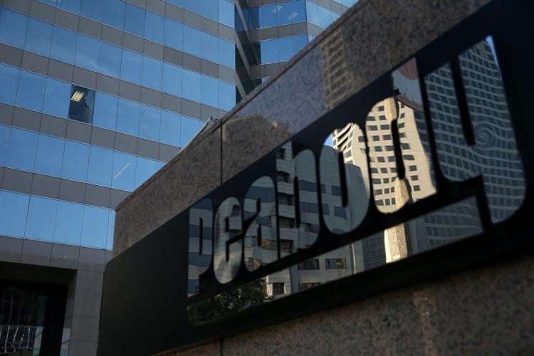 Several windows shattered on Peabody Plaza over Labor Day weekend