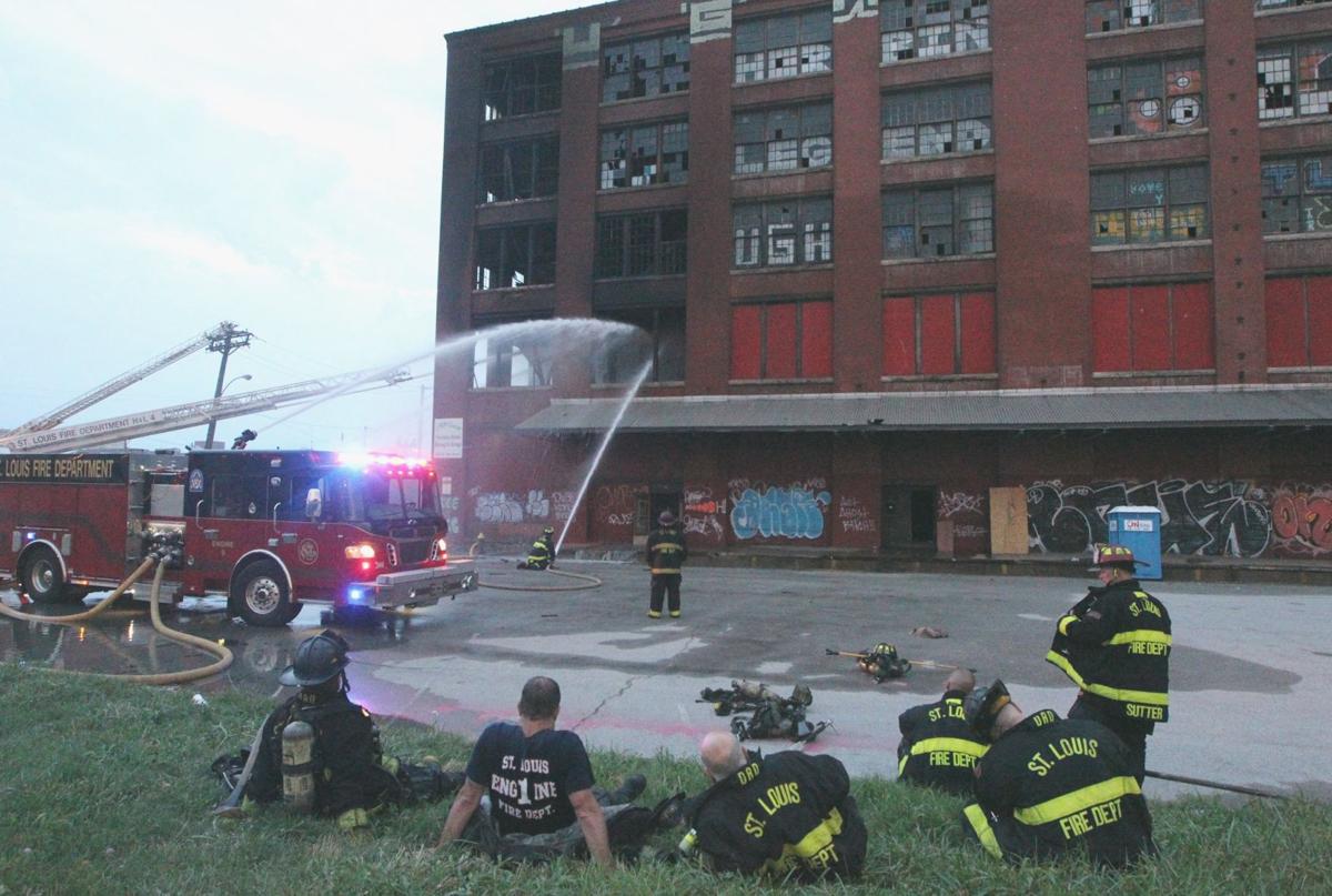 St. Louis firefighters battle warehouse fire Law and order