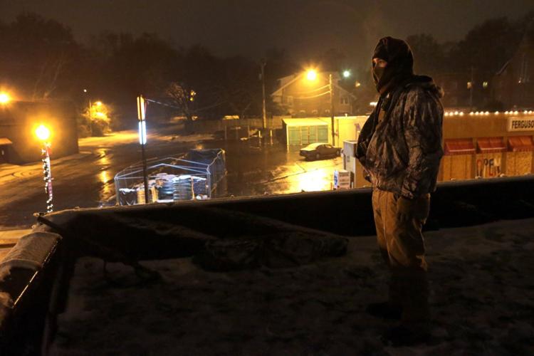 Oath Keepers guarding Ferguson businesses