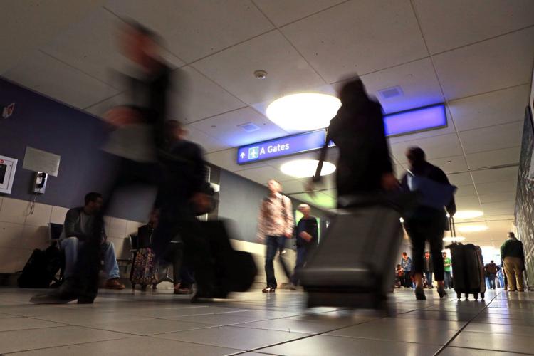Airport sees uptick for holiday travelers