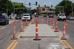 Medians added on Gravois Avenue to help prevent more pedestrain and cyclist deaths