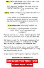 Eigel fundraising email, first page