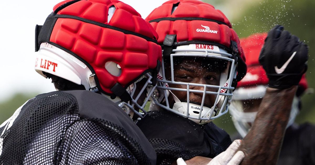 Lift for Life football practice
