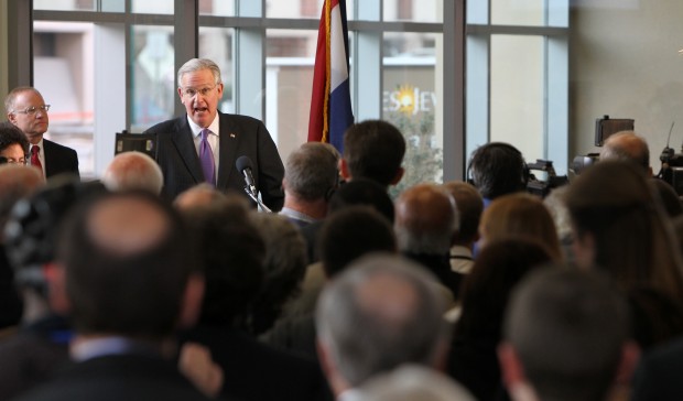 Governor Jay Nixon announces support for expansion of Medicaid