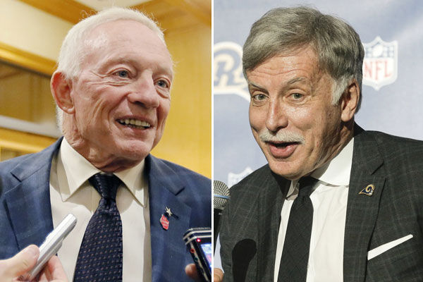 Jerry Jones: Stan Kroenke was 'sent from above' for NFL to return to Los  Angeles