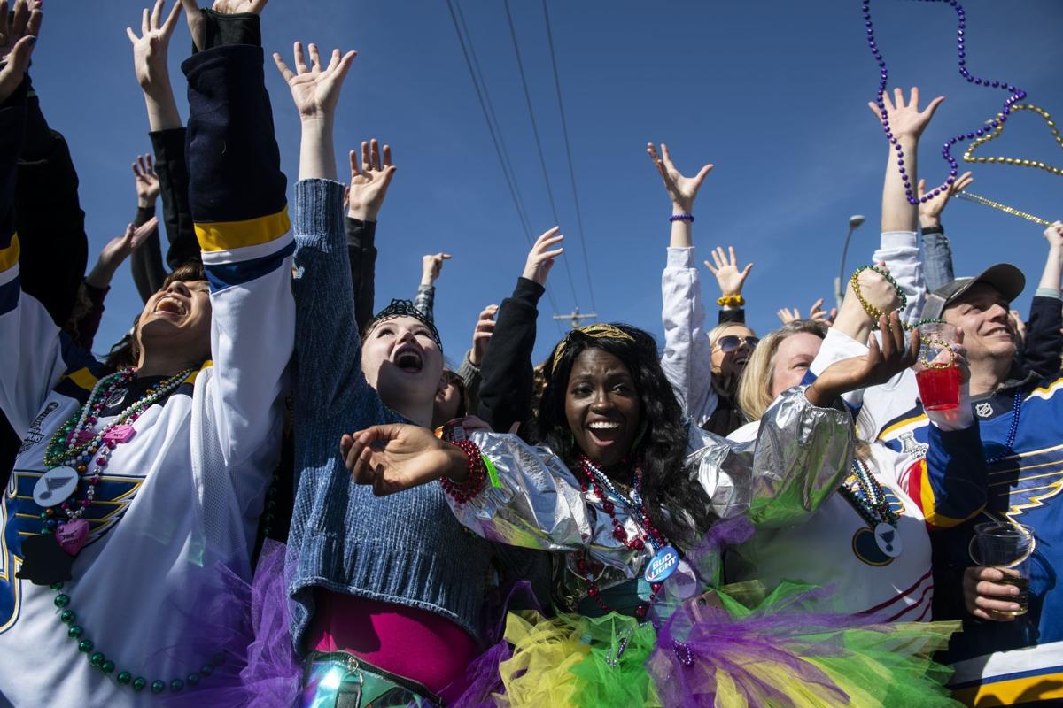 Floats take to the streets for Mardi Gras Parade