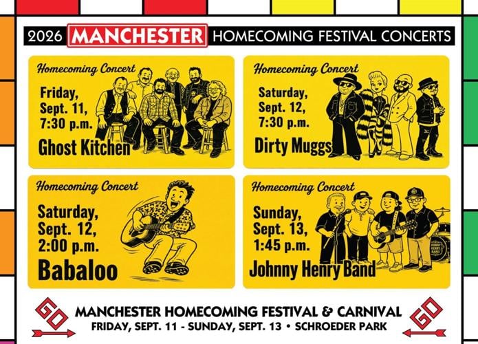 Free Live Music Takes Center Stage at Manchester Homecoming Festival