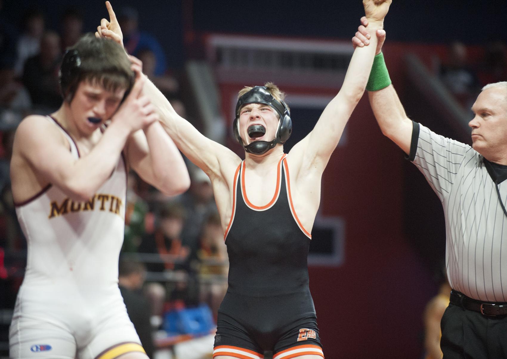 Surtin brings home Edwardsville's first state championship Wrestling