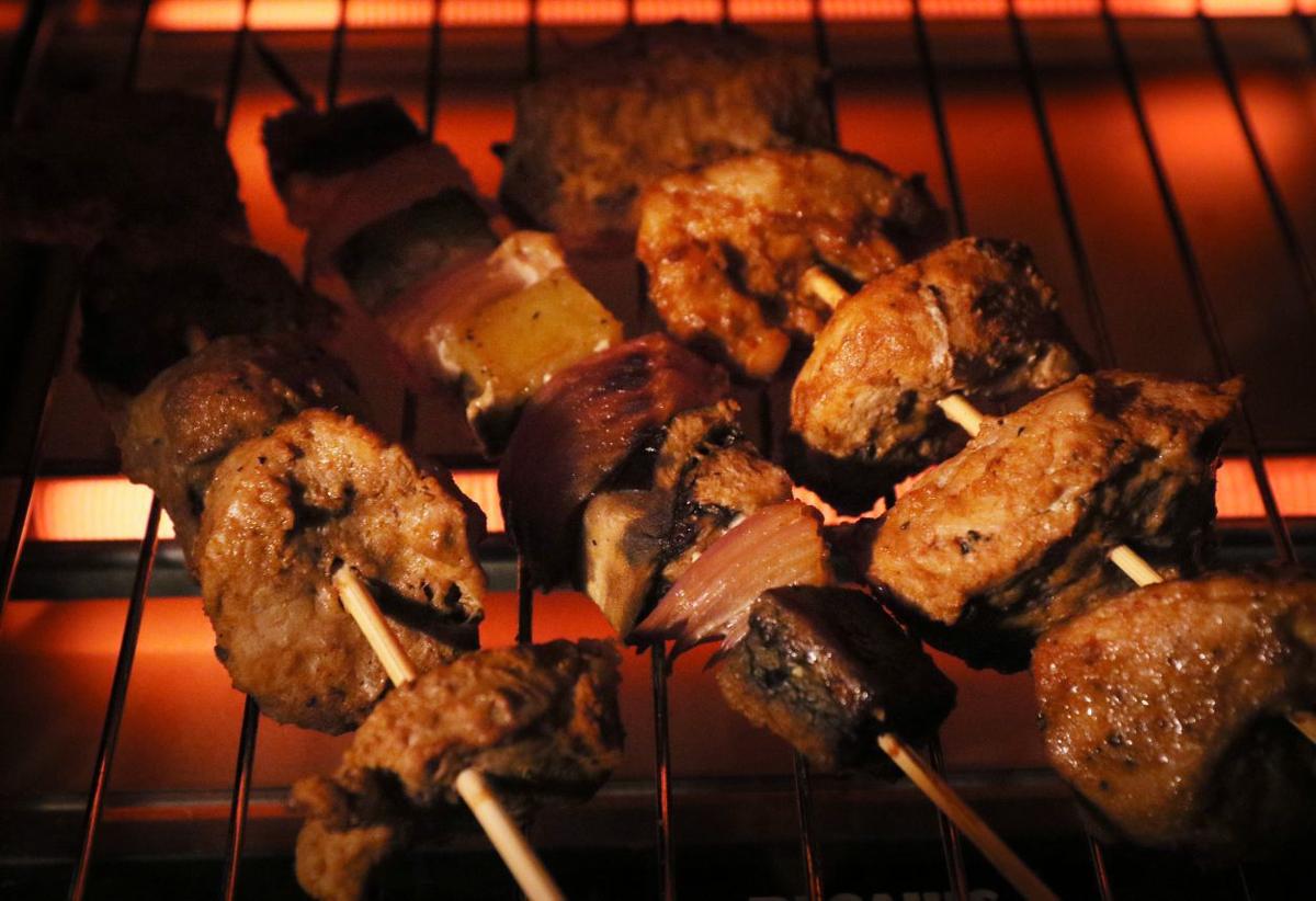 Moroccanstyle Pork Kebabs