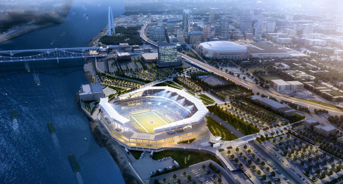 Proposed St. Louis Rams riverfront stadium