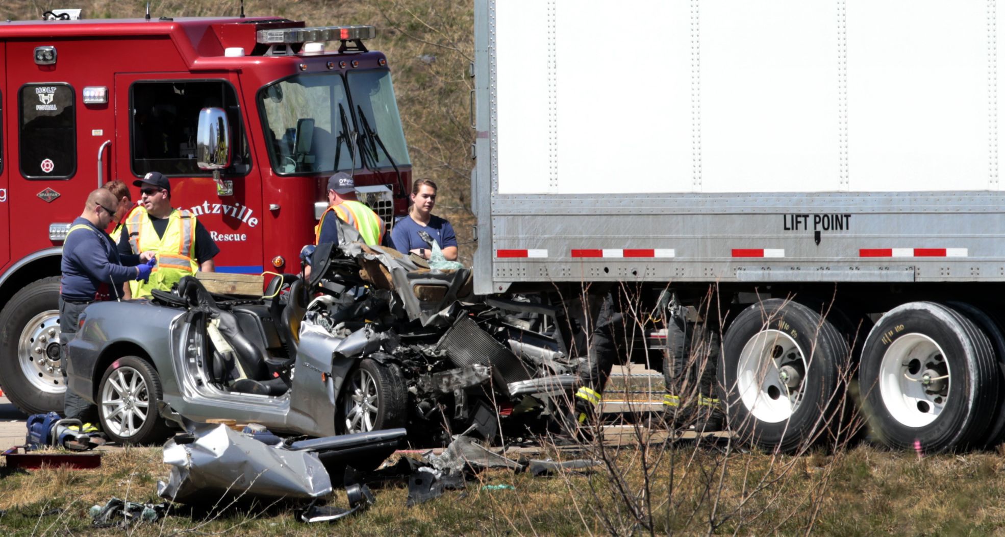 Driver Dies After Crashing Into Tractor-trailer In St. Charles County