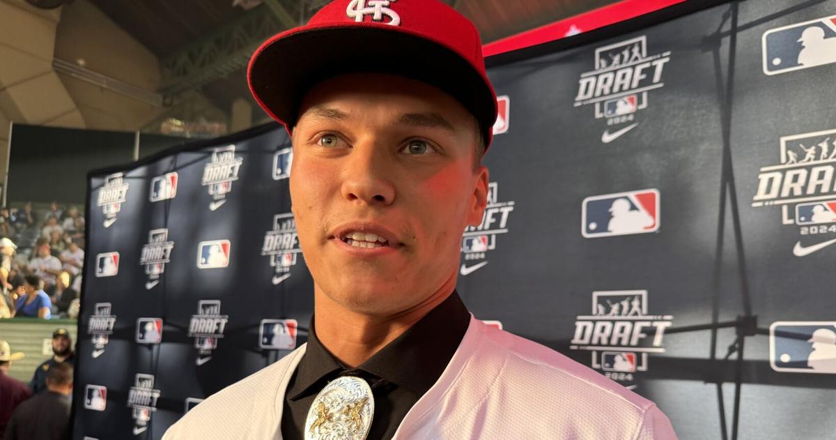 Cardinals draft West Virginia ‘baller’ JJ Wetherholt with their highest pick in decades Cardinals draft West Virginia ‘baller’ JJ Wetherholt with their highest pick in decades