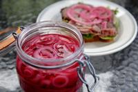 Quick Red Onion Pickle