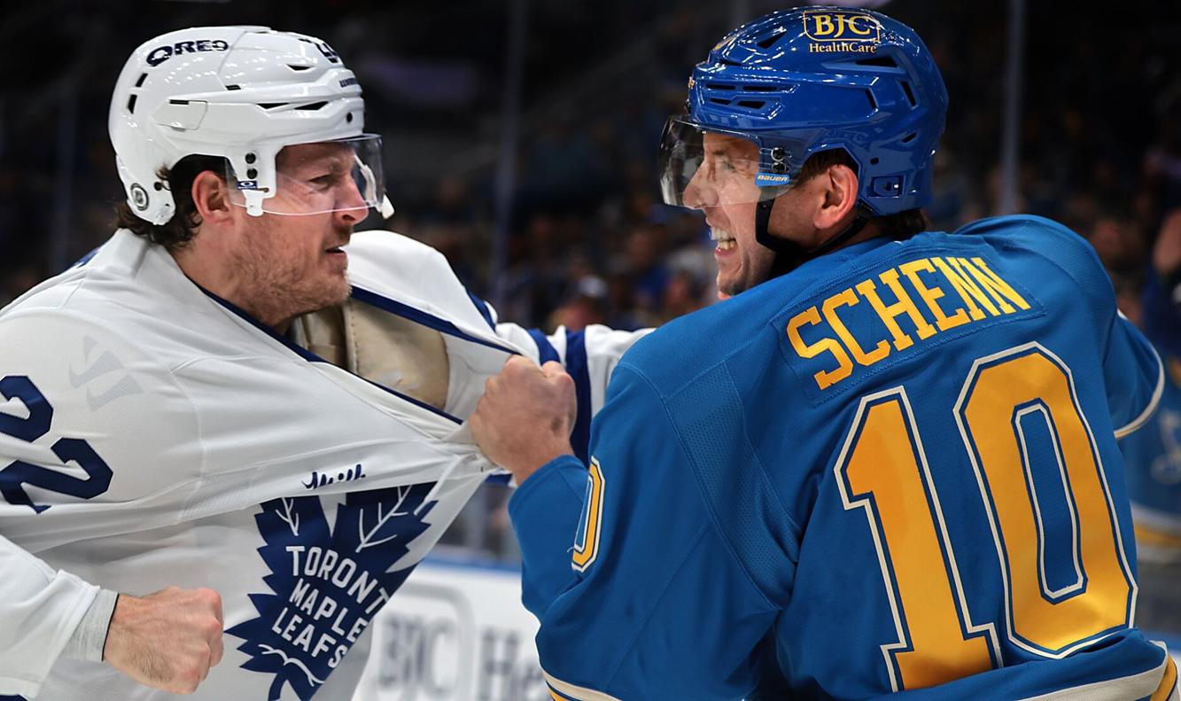 Photos Blues beat, and beat up, Maple Leafs 42 as Berube returns to