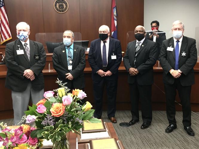 Five court bailiffs honored for helping save St. Louis County judge's life