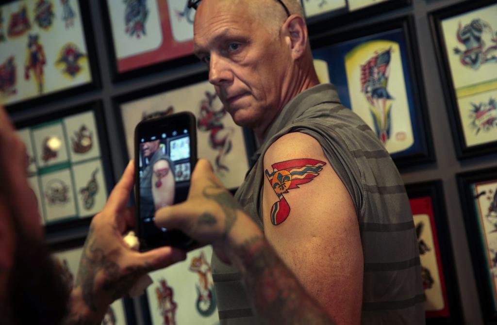 Day After The Cup St Louis Celebrates With Tattoos Hunt For