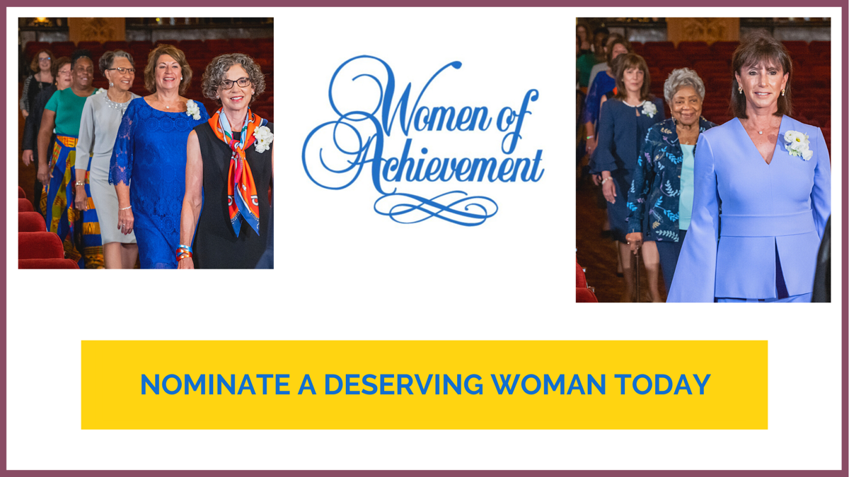 Women of Achievement: Call for Nominations, now - March 19, 2021