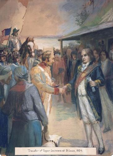"Three-flags" ceremony