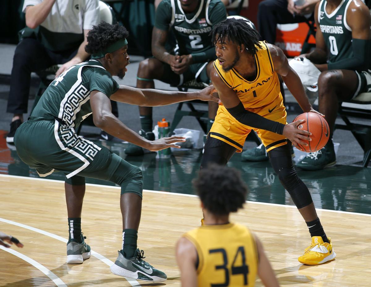 Oakland Michigan St Basketball