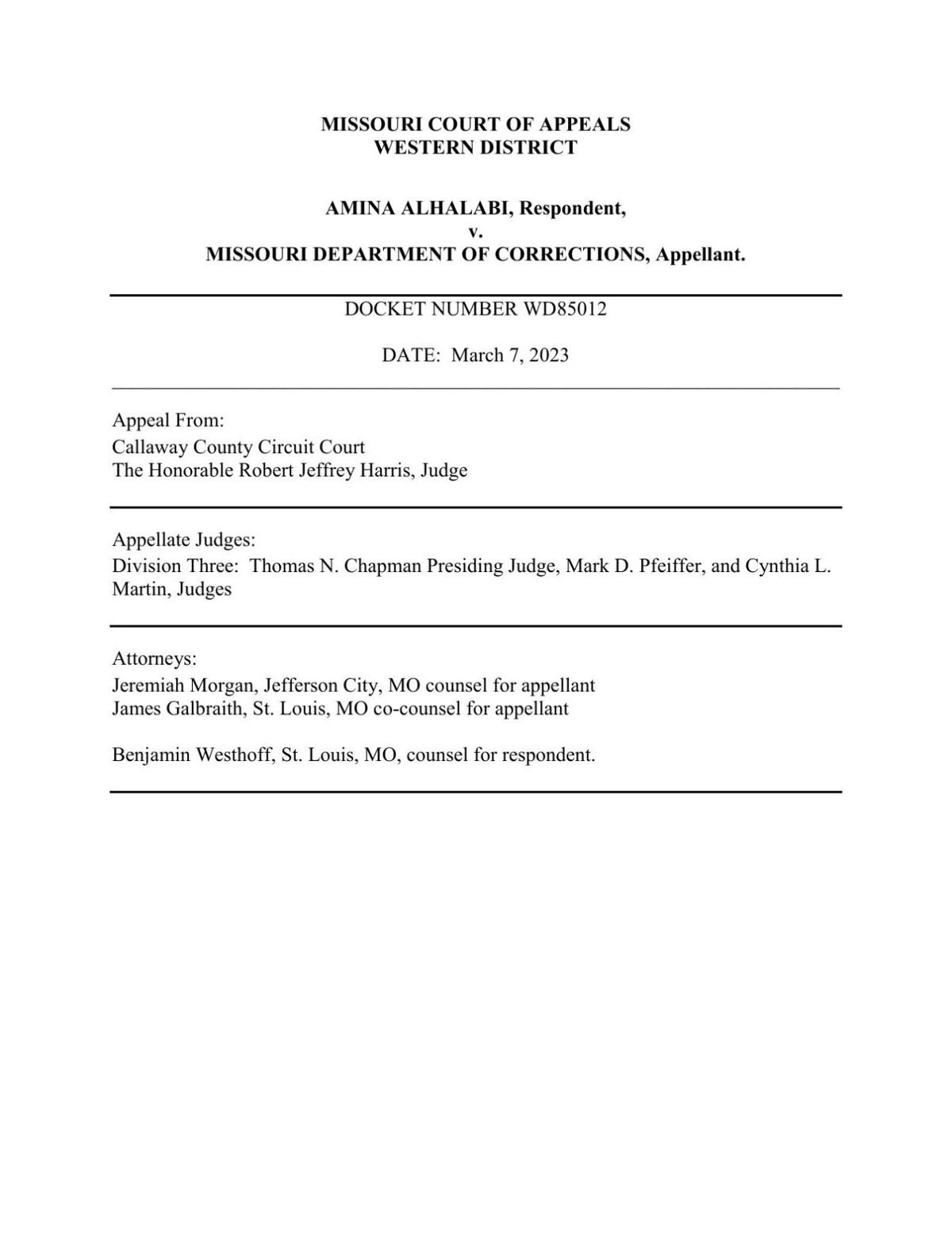 Missouri pays out nearly 1 million in latest worker harassment case