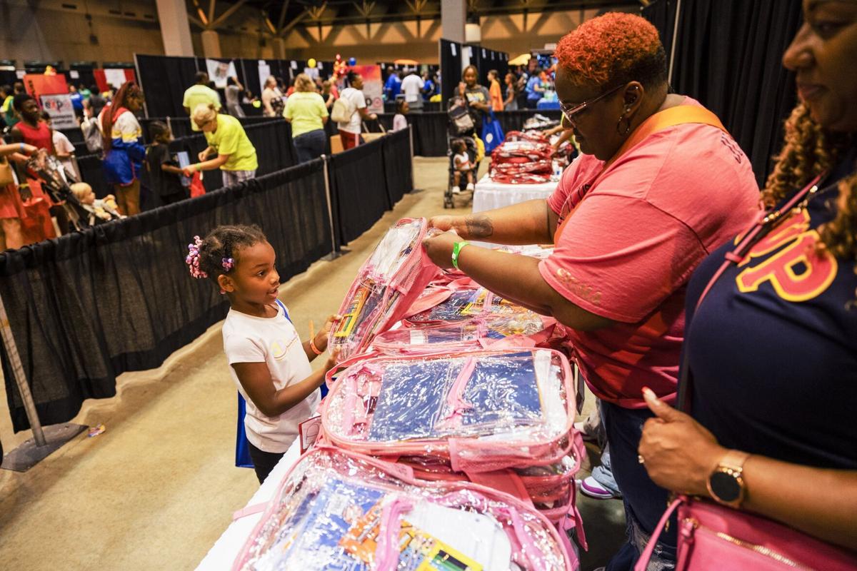 Thousands of local students attend back-to-school festival